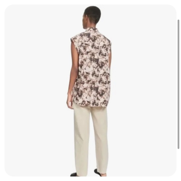 NWT Samsøe Samsøe camo clay sleeveless shirt - Picture 2 of 10